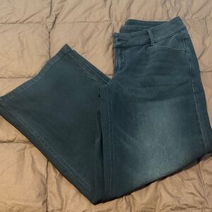 HALARA Women's Black Wide Leg Jeans